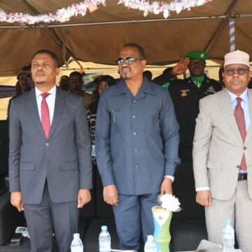 Wasiirro katirsan XFS oo Baladweyne kaga qeyb galay xuska sannad guuradii 49-aad ee xornimada dalka Jabuuti