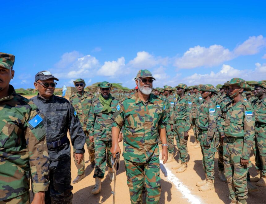 Jubbaland oo soo bandhigtay ciidamo cusub