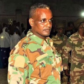 nishow Taliyihii ciidanka badbaadada koonfur galbeed oo loo magacaabay taliyaha madaxtooyada KGS