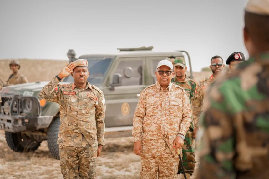 FB_IMG_1783248021688 Wasiirka Gaashaandhigga XFS oo abaabul dagaal kawada Shabeellaha Dhexe