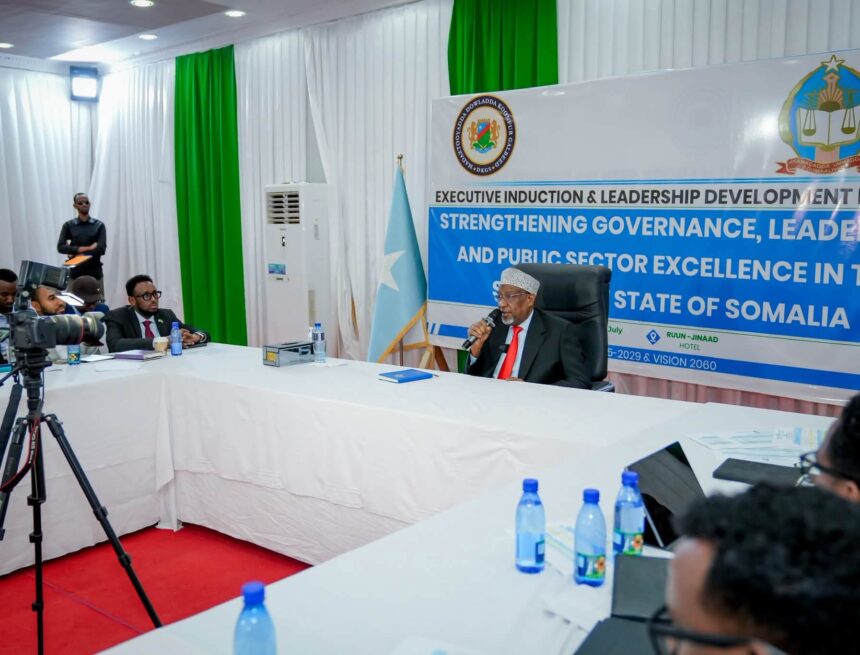 Golaha wasiirrada Koonfur Galbeed oo shir muhiim ah ugu soo xirmay Baydhabo