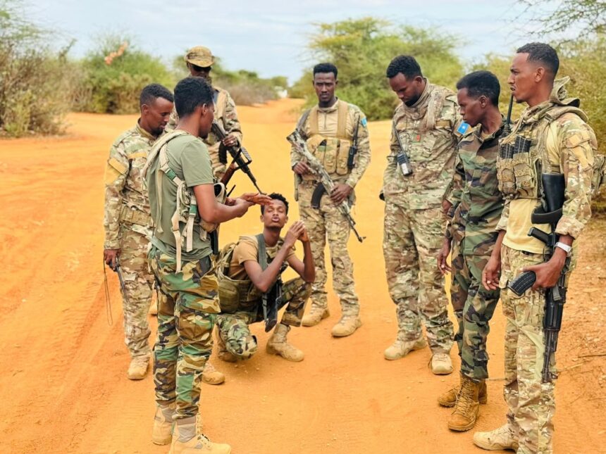 Ciidanka xoogga oo howlgal ku  burburiyay saldhigyo ay kooxda AS, ku la laheyd Shabeelaha Hoose