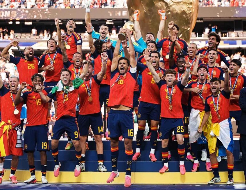 spain Spain oo ku guuleystay koobka Adduunka