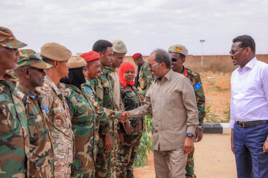 770669515_1042935501958904_5837778746881503592_n Xasan Sheekh oo Galmudug Booqanaya, Ciidanka Puntland Kasoo Goostayna La Kulmaya