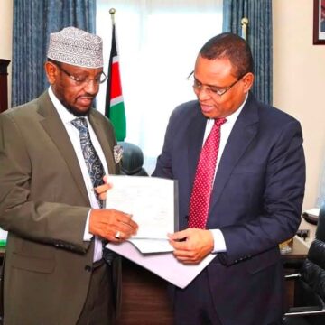 RW ku-xigeenka labaad ee Soomaaliya oo sheegay inuu ka tanaasulay Baasaboorka Kenya