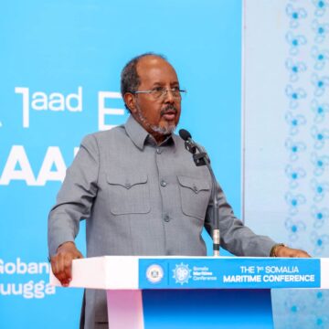Madaxweyne Xasan Sheekh oo furay shirweynaha 1-aad Badaha Soomaaliyeed