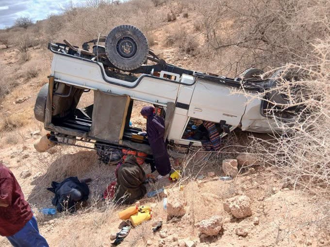 789033922_1444241670888325_4803546465427952704_n DEG-DEG: Gaari Rakaab ah oo Shil Culus ku Galay Waddada Banisa–Mandera