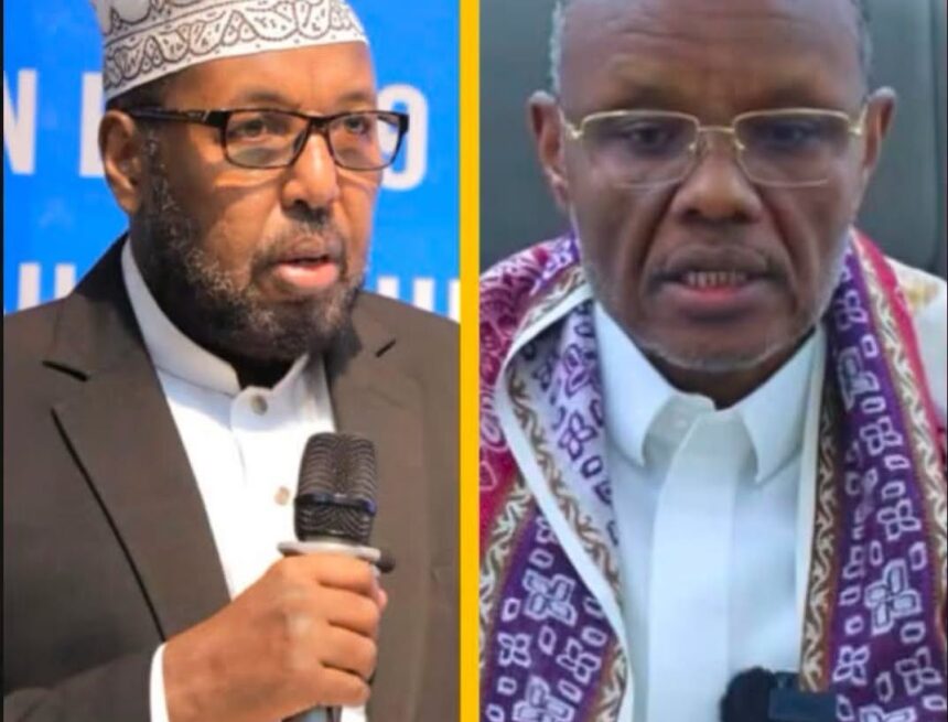 lafta iyo cali Sheekh Cali Wajiis ““Cid kasta oo dowladnimada jirta la dagaalamaysa waa fallaago iyo argagixisada”